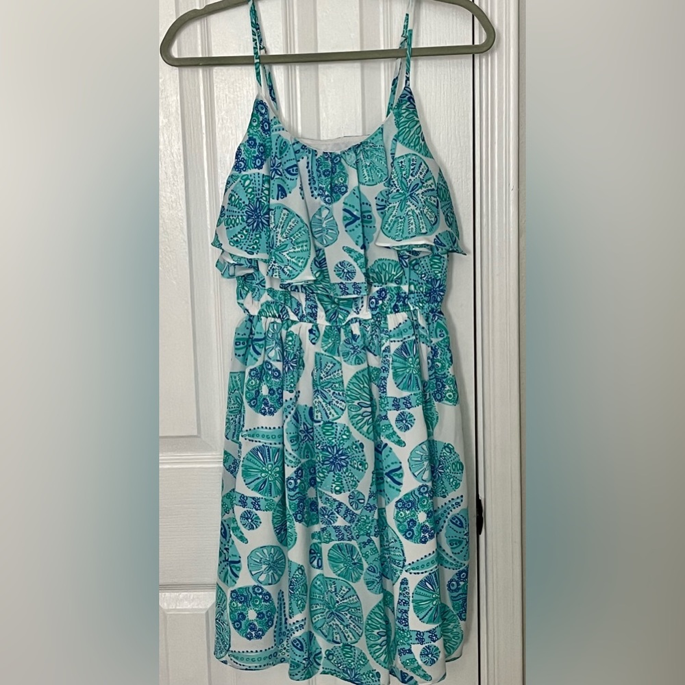Lilly Pulitzer Blue and White Sundress